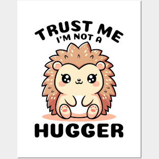 Hedgehog Not A Hugger Posters and Art